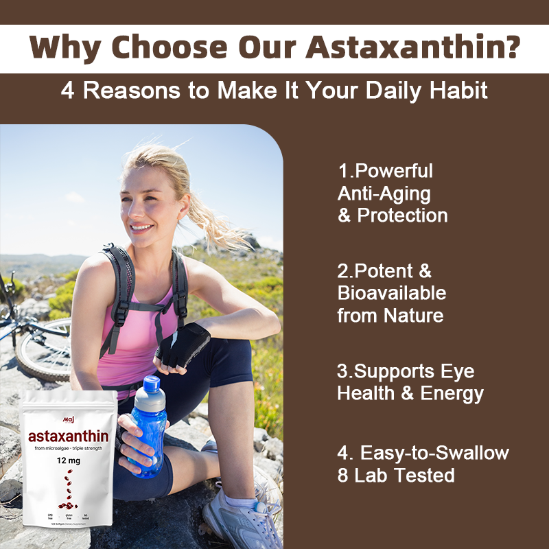 Max Potency 12mg Astaxanthin Softgels