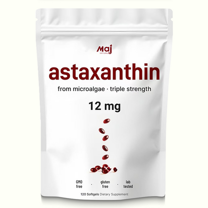 Max Potency 12mg Astaxanthin Softgels